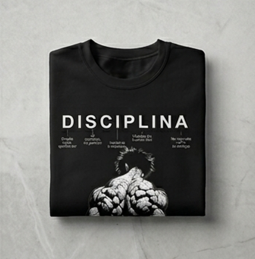 Camiseta manga corta, Disciplina