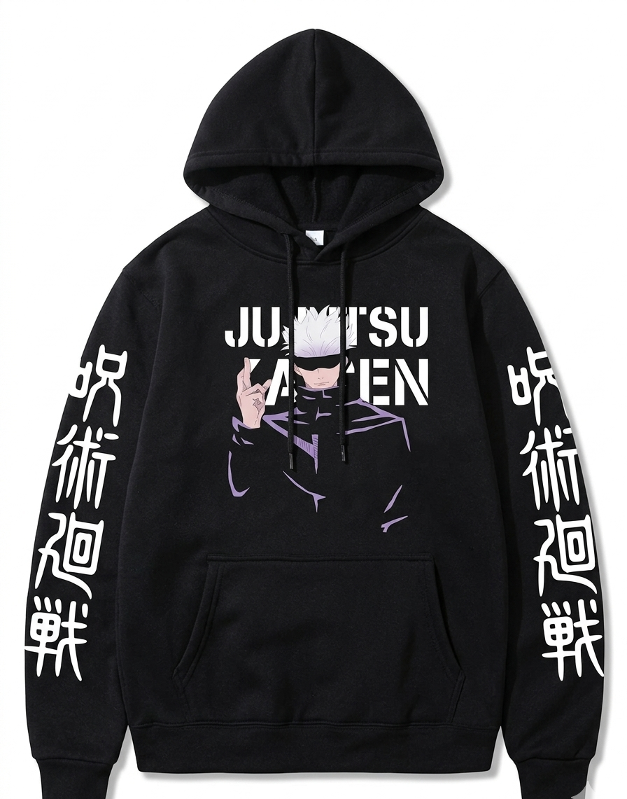 Hoodie Negro, Jujutsu Kaisen