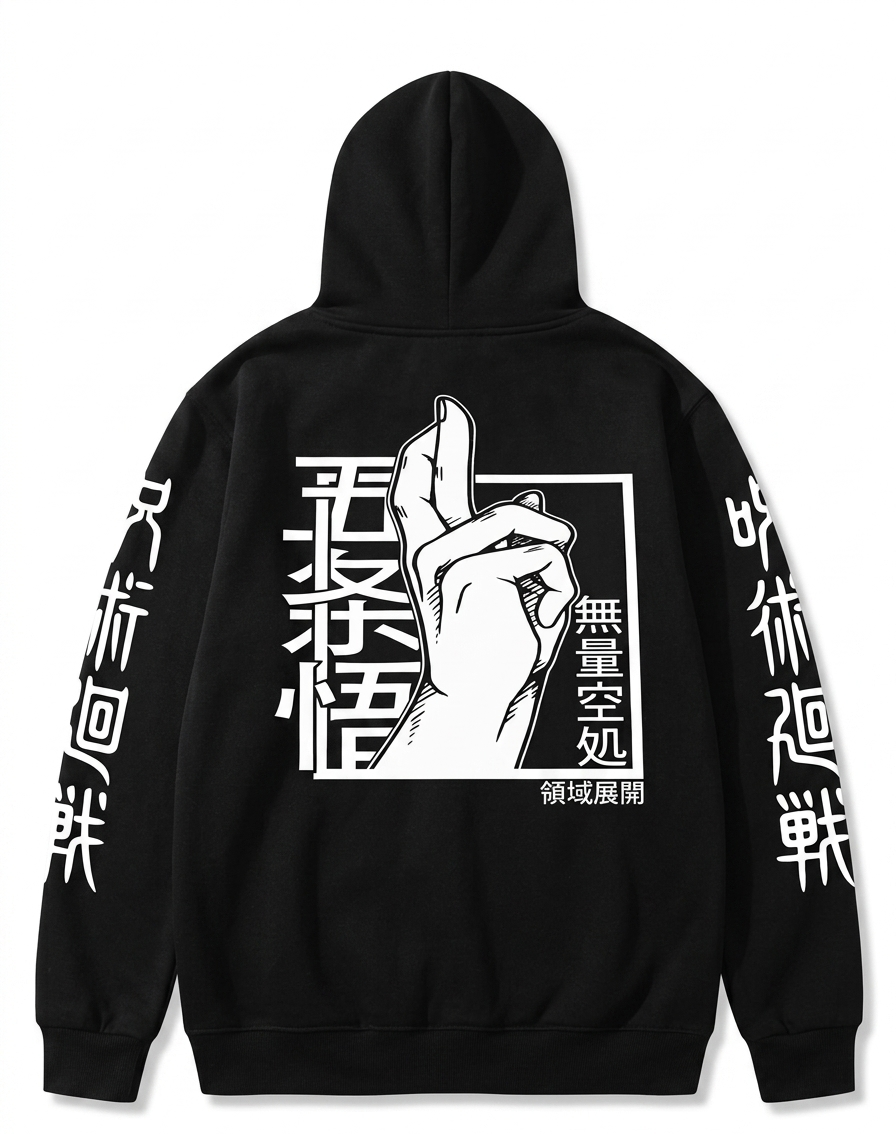 Hoodie Negro, Jujutsu Kaisen