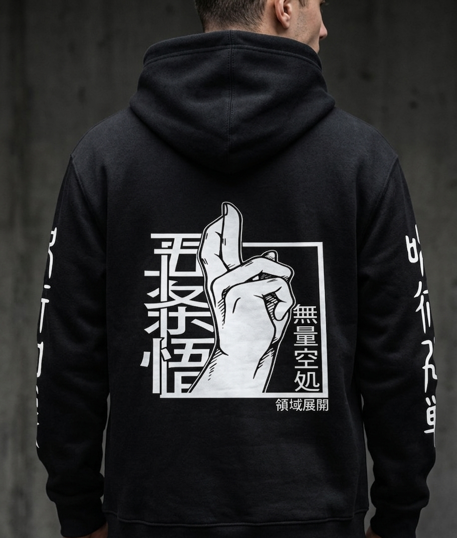 Hoodie Negro, Jujutsu Kaisen