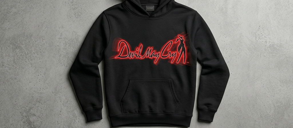 Devil May Cry Hoodie, negro